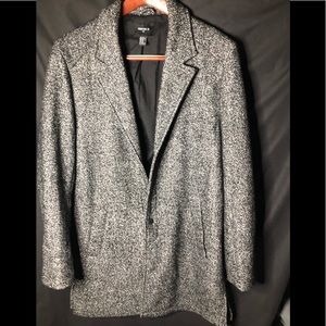 Grey forever 21 pea coat